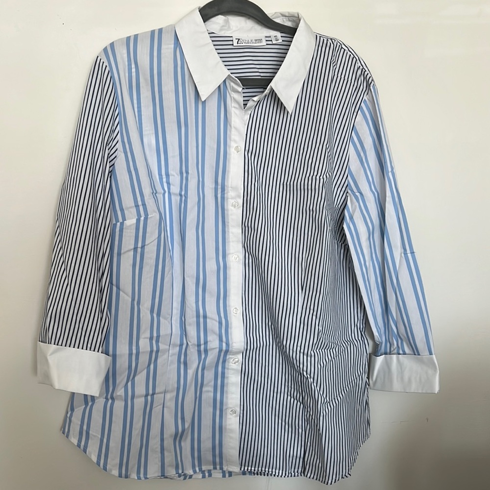 NWOT New York & Co Women’s Long Sleeve Shirt Size XXL